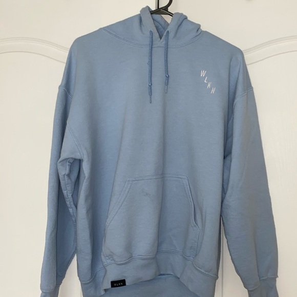 Light Blue WLKN hoodie - Picture 5 of 12
